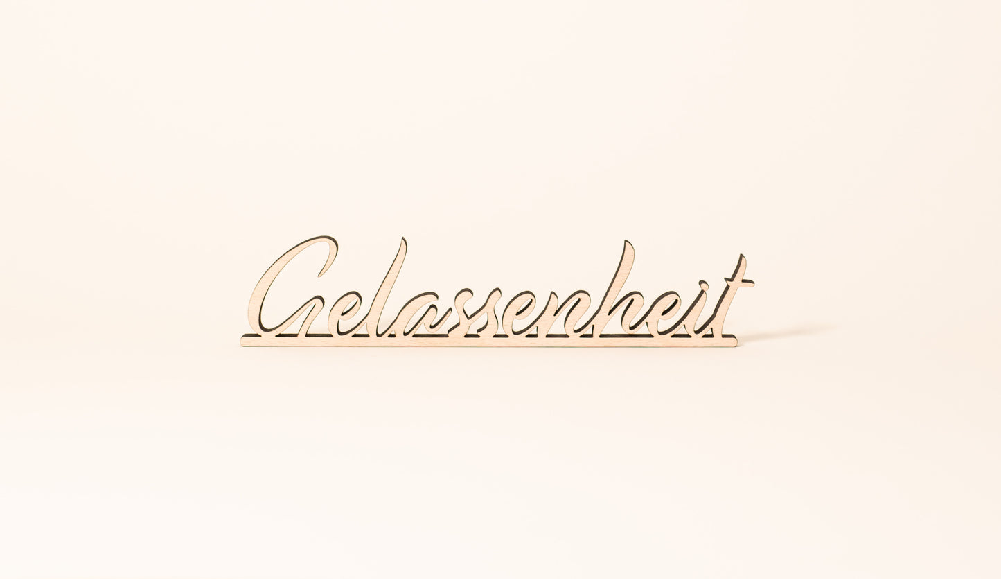 Gelassenheit