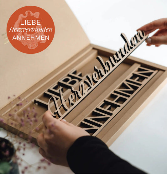 Verbinde dich mit deinem Herzen