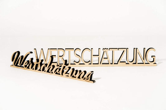 Wertschätzung